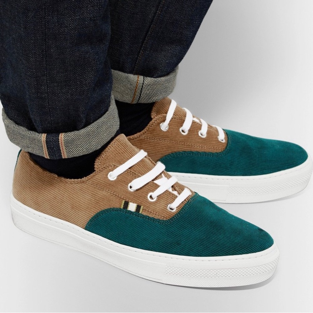 Aprix Corduroy tennis shoes size 40, Made in Portugal and made so well.